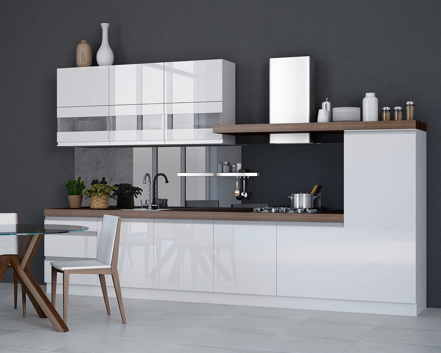 АКЦИЯ НА ЛАКИРОВАННЫЕ ФАСАДЫ БЕЛЫЕ 